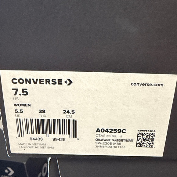 Converse Chuck Taylor All Star Move Hi - Picture 7 of 7